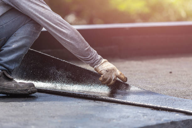 Professional Crawl Space Encapsulation technician working in Greenleaf, WI